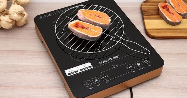 Lưu ý khi sử dụng vỉ nướng trên bếp hồng ngoại