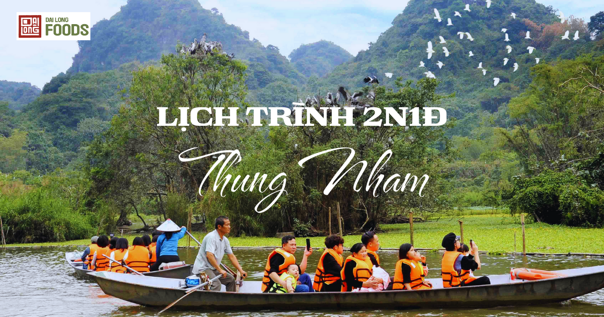 Lịch trình du lịch Thung Nham 2 ngày 1 đêm siêu chill