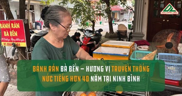 Ở Ninh Bình bạn đã ăn bánh rán bà Bền chưa?