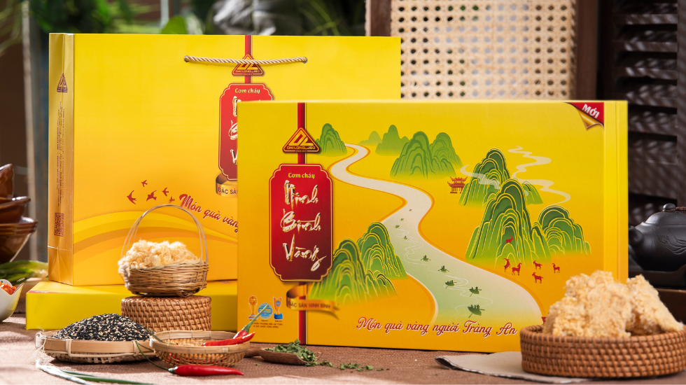 Cơm cháy Ninh Bình Vàng - Đặc sản ẩm thực số 1 Ninh Bình