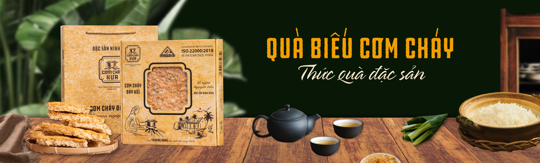 Quà Biếu Cơm Cháy