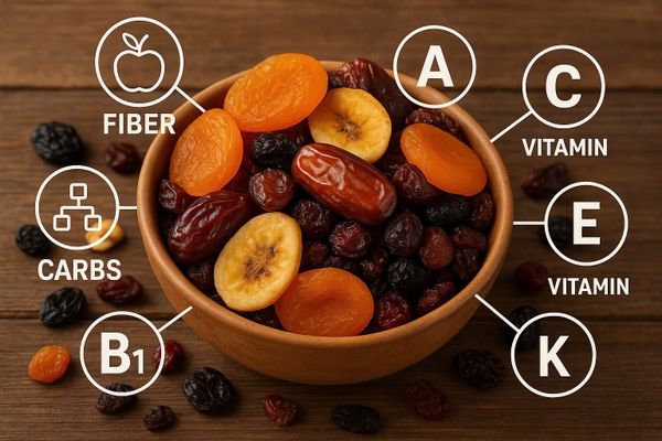 Trái Cây Sấy – Nguồn Cung Cấp Vitamin Tuyệt Vời Cho Sức Khỏe