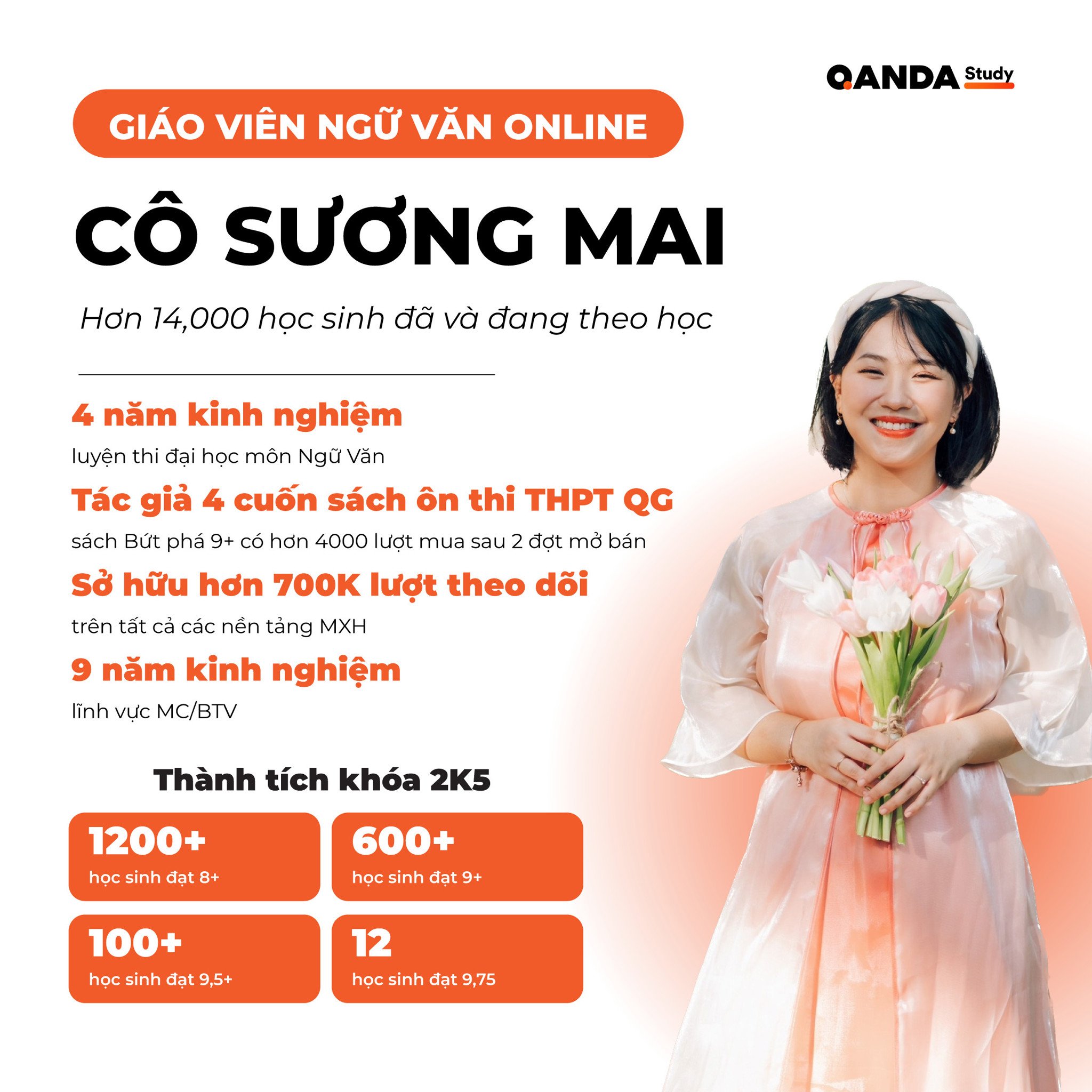 CÔ SƯƠNG MAI - GIÁO VIÊN NGỮ VĂN