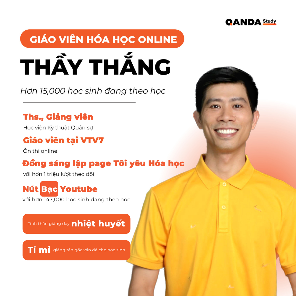 THẦY PHẠM THẮNG - GIÁO VIÊN HÓA HỌC