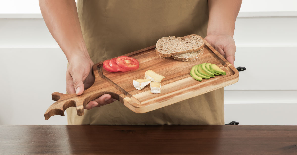 Bộ 2 Thớt Gỗ Sừng Hươu - Deerhorn Chopping Board