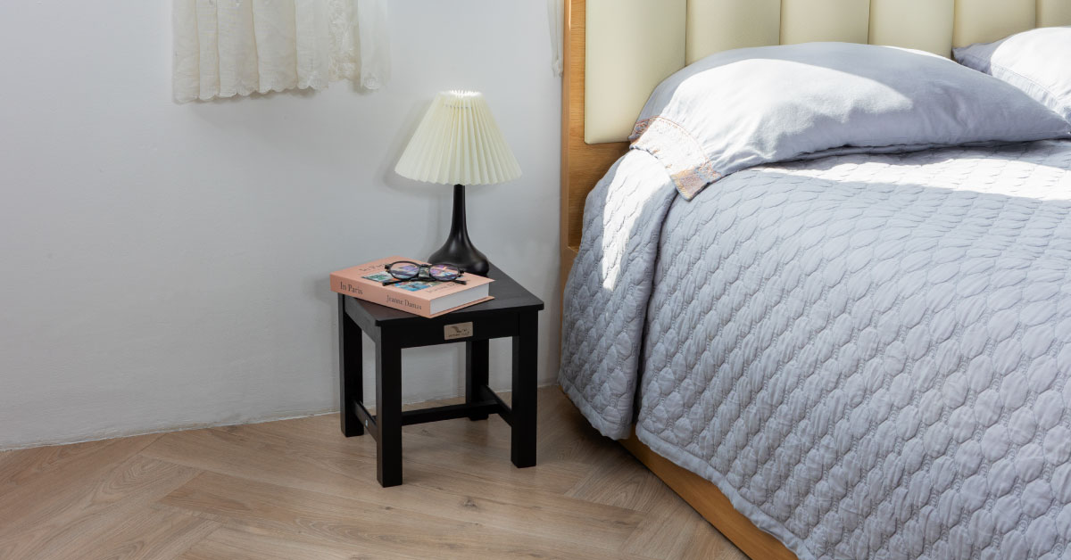 Ghế Đẩu Gỗ Tràm – Low Stool