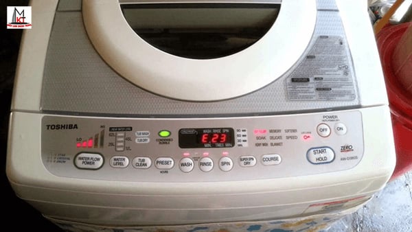 Lỗi E23 máy giặt Toshiba: Nguyên nhân và cách khắc phục hiệu quả