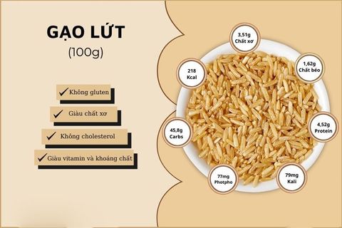 Cách nấu cơm gạo lứt dẻo ngon đúng chuẩn bằng nồi cơm điện