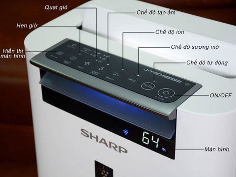 Cách sử dụng máy lọc không khí Sharp đúng cách chi tiết