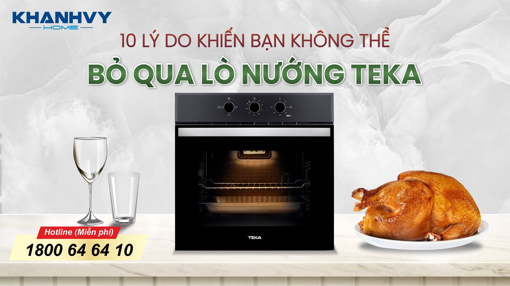 10 lý do khiến bạn không thể bỏ qua lò nướng Teka
