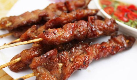 Cách làm thịt xiên nướng bằng nồi chiên không dầu