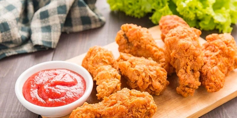 Cách làm gà rán bằng nồi chiên không dầu giòn rụm
