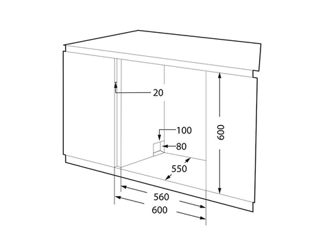 Kích thước máy rửa bát chén tiêu chuẩn thông dụng hiện nay
