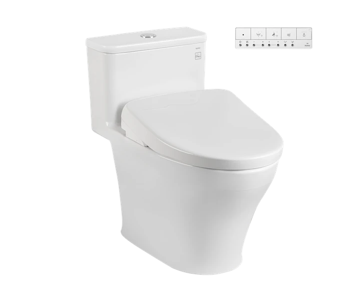Bàn cầu một khối – Giải pháp hoàn hảo cho phòng tắm hiện đại