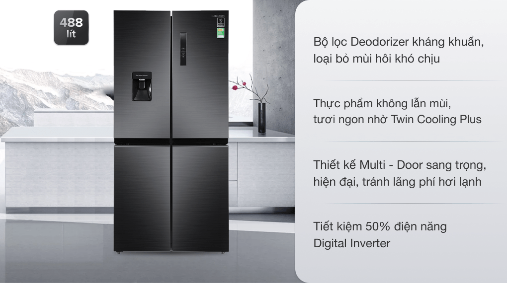 Đánh giá điểm nổi bật khi sở hữu Tủ lạnh 617L Hitachi R-HW620RV