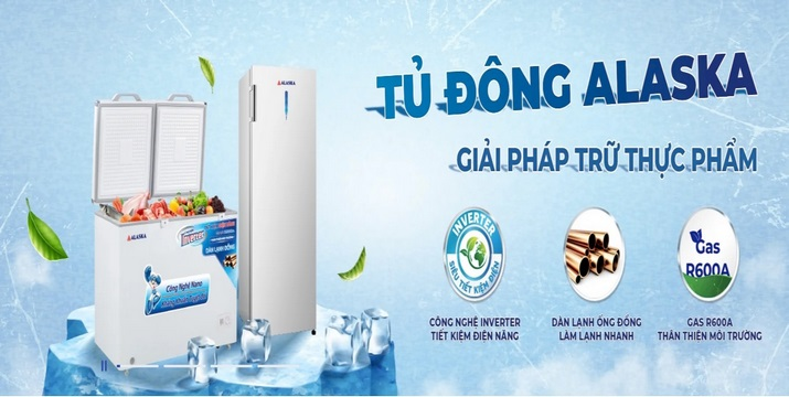 Tủ đông ALASKA - Giải pháp bảo quản thực phẩm hiệu quả
