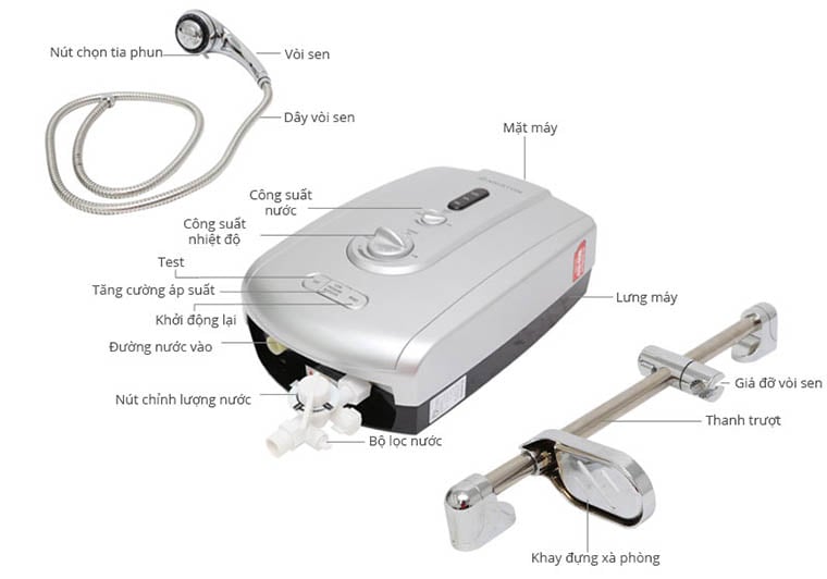 Hướng dẫn sử dụng máy nước nóng Ariston chuẩn xác