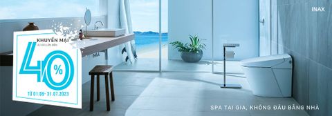 INAX Khuyến mãi lên đến 40% từ 01.06 đến 31.07 tại Khánh Vy Home