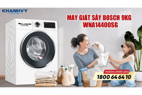 Hướng Dẫn Sử Dụng Máy Giặt Sấy Bosch WNA14400SG - Hiệu Quả và Tiện Lợi | Khánh Vy Home