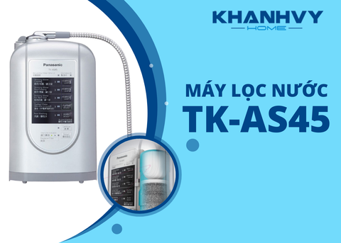 Thử nước máy điện giải Panasonic TK-AS45 bằng bút Hydro có đảm bảo?