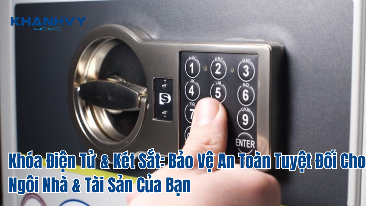 Khóa Điện Tử & Két Sắt: Bảo Vệ An Toàn Tuyệt Đối Cho Ngôi Nhà & Tài Sản Của Bạn