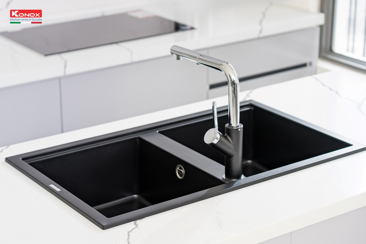 So sánh chậu rửa chén inox và chậu rửa chén mạ đá: Đâu là sự lựa chọn chất lượng tốt nhất cho không gian bếp?