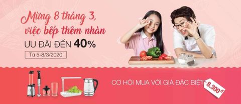 Ưu đãi đặc biệt Hafele mừng 8-3-2020