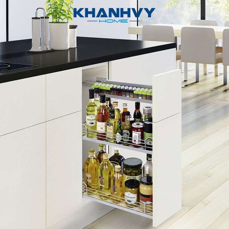 Cách chọn kệ đựng gia vị nhà bếp tốt với kệ gia vị Hafele chính hãng