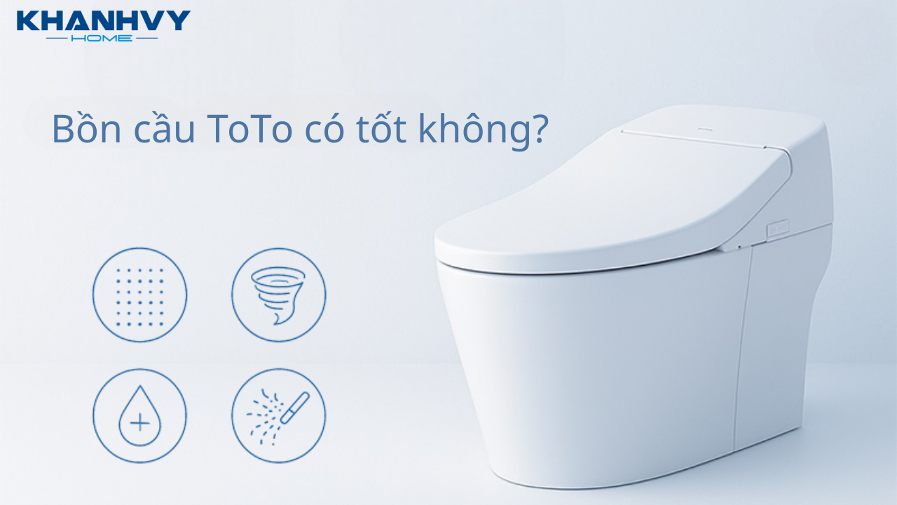 Bồn cầu ToTo có tốt không? ToTo so với các thương hiệu khác