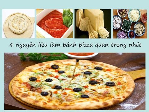 Cách làm bánh pizza phô mai béo ngậy thơm ngon tại nhà