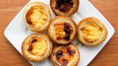 Cách làm bánh trứng sữa béo ngậy cực đơn giản tại nhà