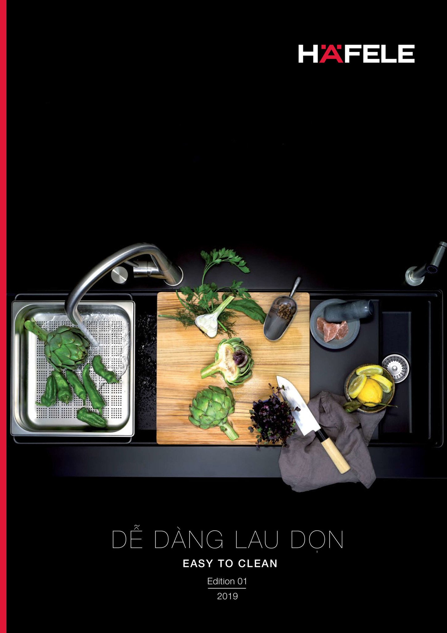 Bảng giá cataloge chậu vòi Hafele 2019