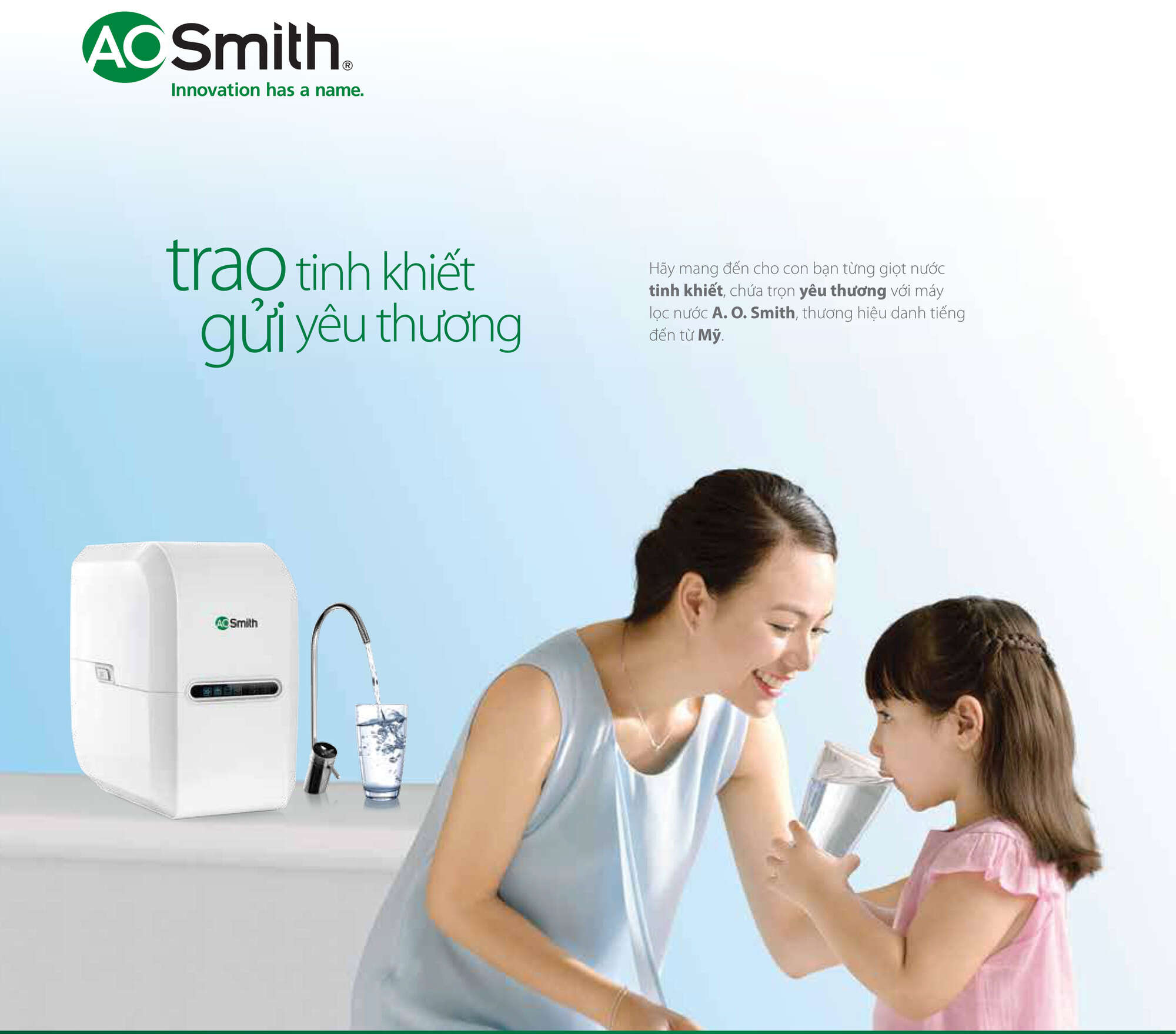 Download báo giá catalogue máy lọc nước AO Smith 2018 New