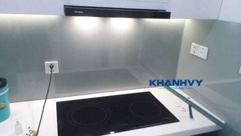 Hình ảnh hoàn thiện bộ thiết bị bếp Hafele và lọc nước Cleansui nhà anh Phú, Âu Cơ, Q11