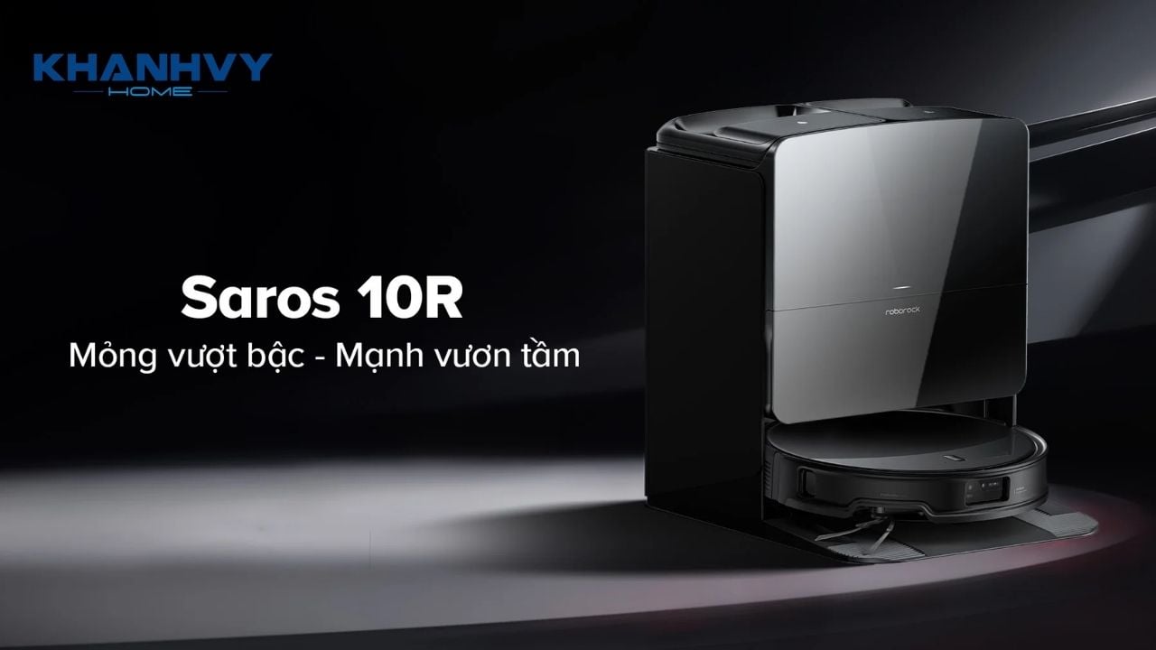 Mua máy hút bụi giá rẻ, cao cấp - Roborock Saros 10R