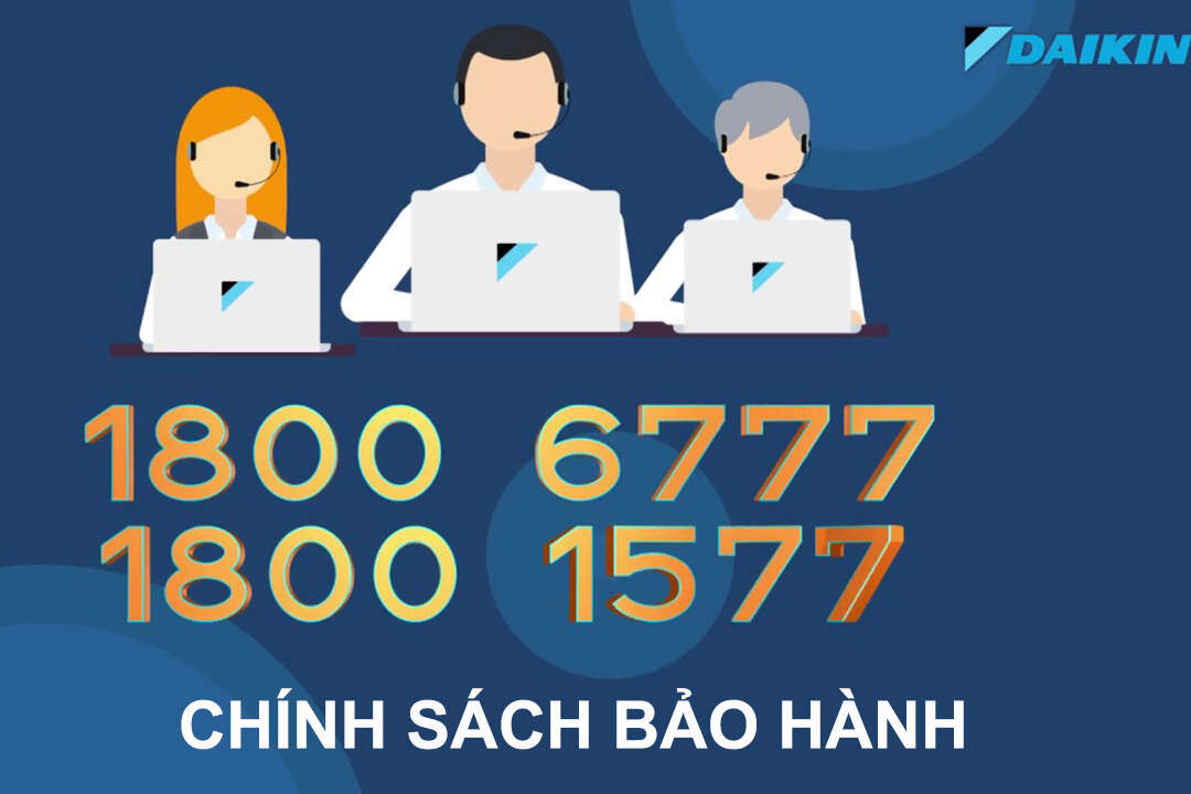 Chính sách bảo hành Daikin