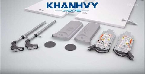 Các bước lắp đặt tay nâng Blum HF 22- kiểu mở gập chi tiết