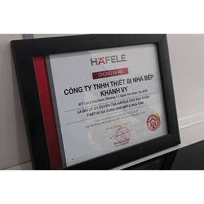 Khánh Vy Home - Top 10 đối tác có doanh số Hafele tăng trưởng cao nhất năm 2018