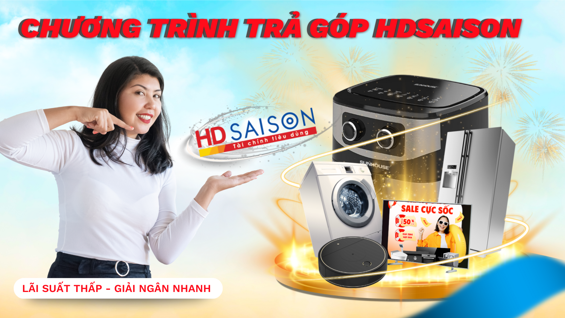 Khung lãi suất cho vay tiêu dùng HDSaison