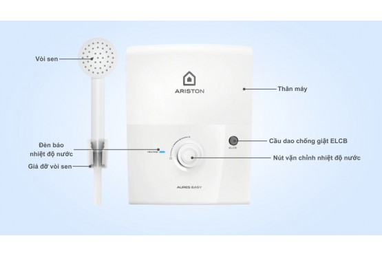 Hướng Dẫn Sử Dụng Máy Nước Nóng Trực Tiếp Ariston Aures Easy 3.5 Hiệu Quả Và An Toàn