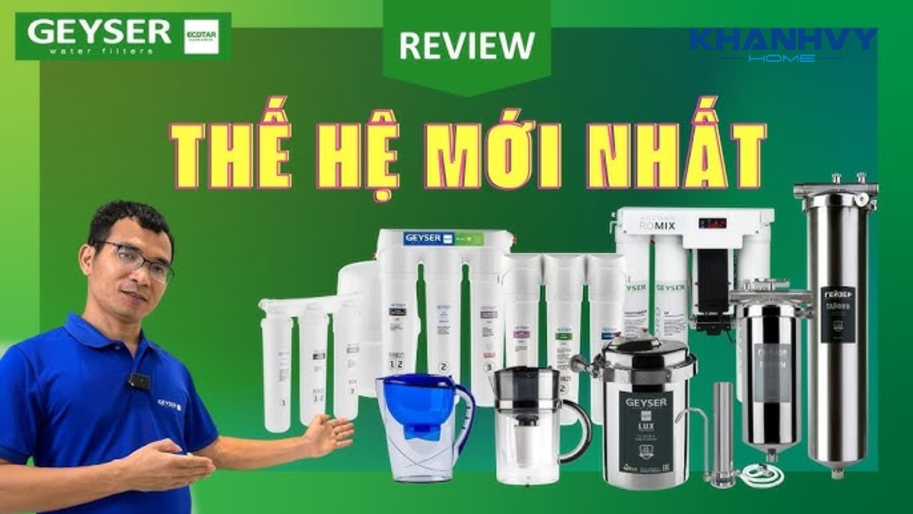GEYSER - Ngày đen tối - Ngàn lời Cám ơn: Mua Máy Lọc, Nhận Quà Hay