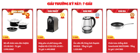 Những hình ảnh chia sẻ niềm vui của khách hàng trúng thưởng chương trình game 