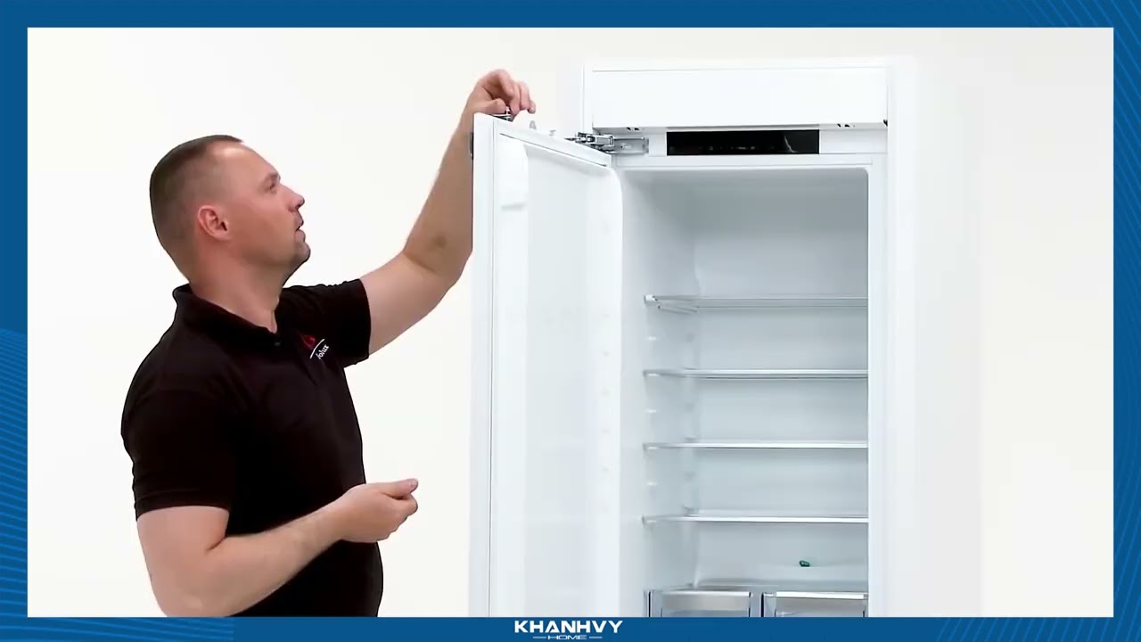 Hướng dẫn lắp đặt tủ lạnh âm tủ và đảo cảnh tủ lạnh âm