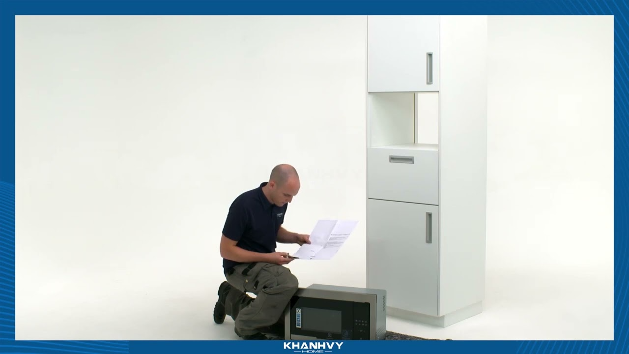 Hướng dẫn lắp đặt lò vi sóng âm tủ từ chuyên gia