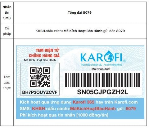 Hướng dẫn kích hoạt bảo hành sản phẩm Karofi