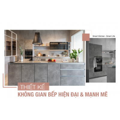 Những điều cần lưu ý trong thiết kế nhà bếp hiện đại