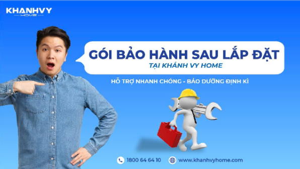 Mẹo xử lý khi lắp đặt không đúng ý & Chính sách hỗ trợ sau lắp đặt của Khánh Vy Home