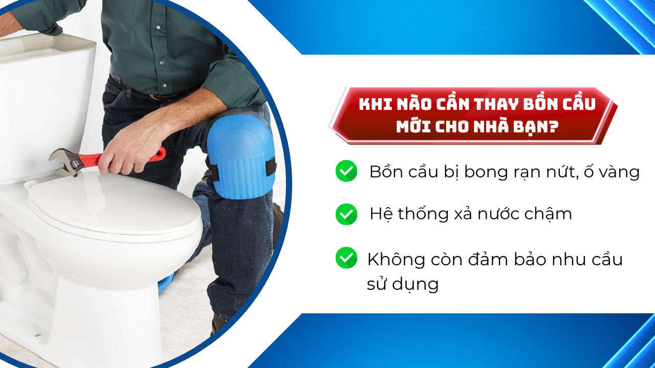 Cách tháo, thay bồn cầu đơn giản đúng chuẩn chỉ với vài bước