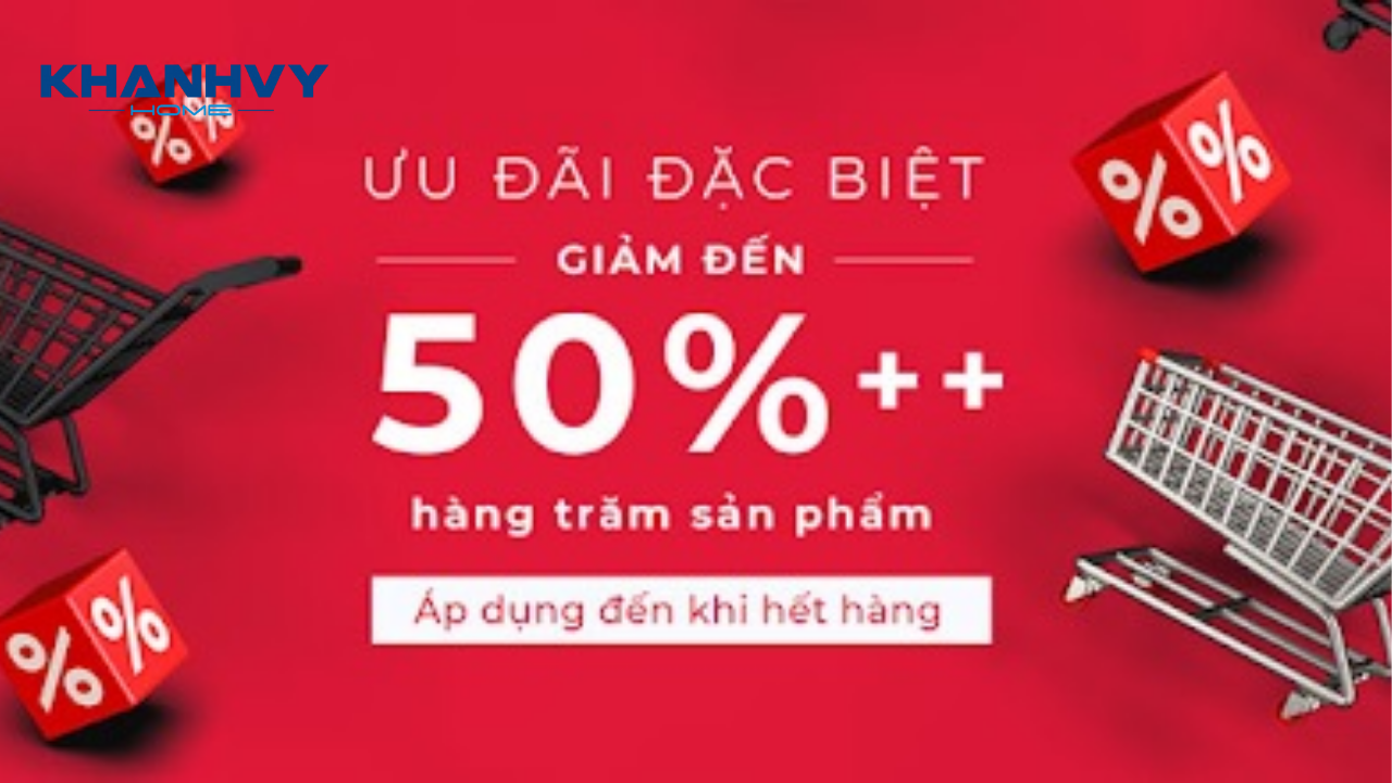 HAFELE - Hè rộn ràng -Ngàn ưu đãi lên đến 50% tại Khánh Vy Home