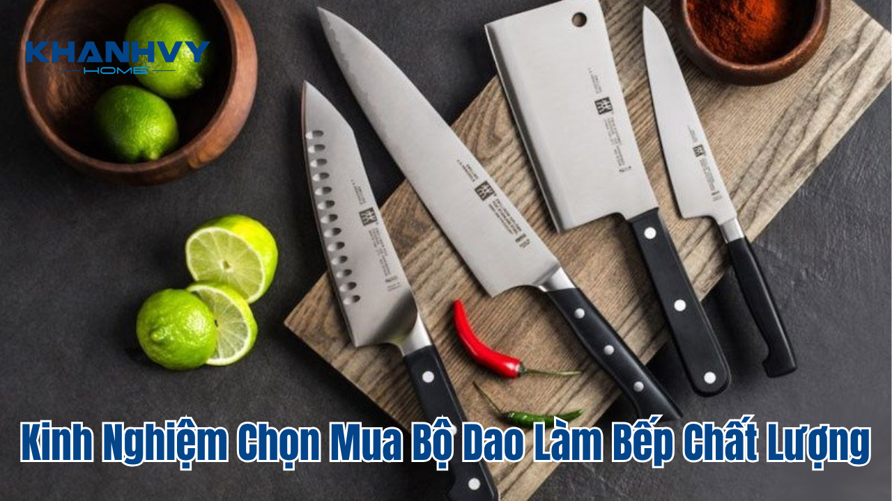 Kinh Nghiệm Chọn Mua Bộ Dao Làm Bếp Chất Lượng